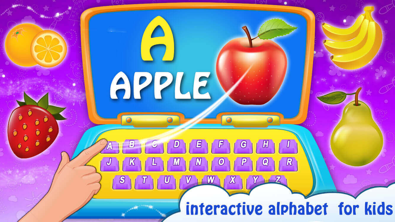 Kids Computer - Alphabet, Number, Animals Game